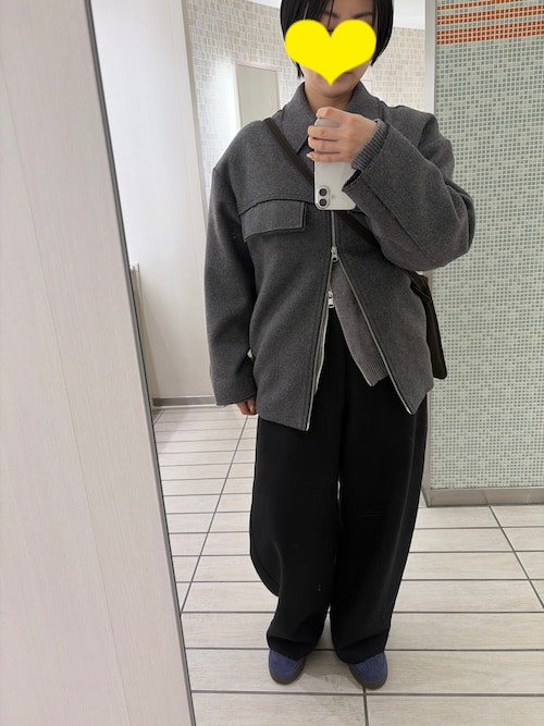 LA PEAU DE GEM】ウールカバーオールを使った人気ファッション
