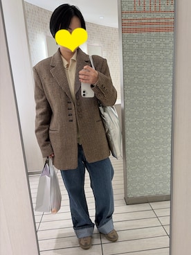 まーむちゃんさん（レディース・155cm）の冬コーディネート