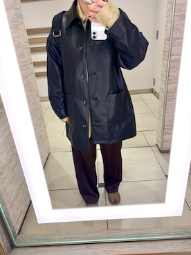 「marimekko（マリメッコ）のアイテム」を使った、まーむちゃんさん（レディース・155cm）の春コーディネート