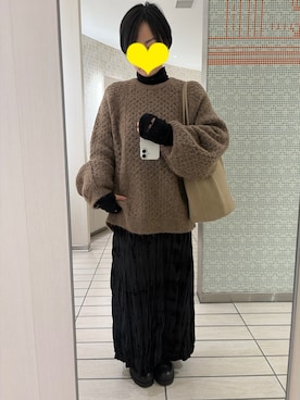 まーむちゃんさん(レディース・155cm)の冬コーディネート