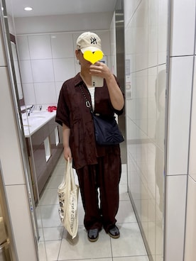 「アイテム（イヤリング）」を使った、まーむちゃんさん（レディース・155cm）の夏コーディネート