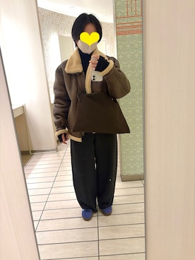 まーむちゃんさん(レディース・155cm)の冬コーディネート