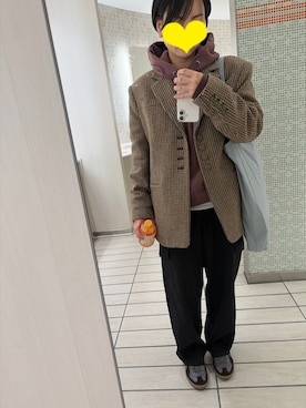 まーむちゃんさん（レディース・155cm）の冬コーディネート