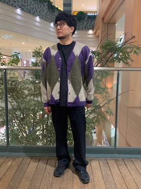 GLOSTER stylingさん（メンズ・170cm）の冬コーディネート