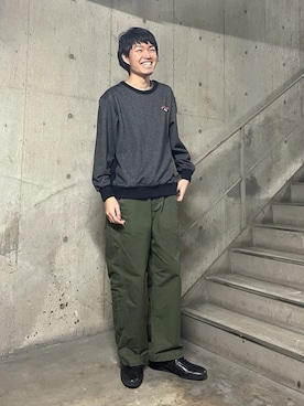 GLOSTER stylingさん（メンズ・183cm）の冬コーディネート