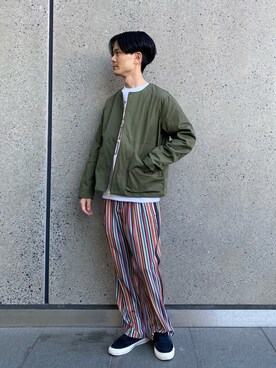 GLOSTER stylingさん（メンズ・170cm）の冬コーディネート