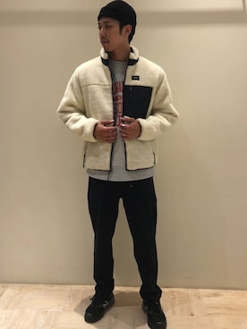 GLOSTER stylingさん（メンズ・183cm）の冬コーディネート