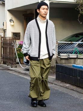 GLOSTER stylingさん(メンズ・170cm)の冬コーディネート