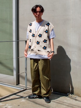 GLOSTER stylingさん（メンズ・176cm）の夏コーディネート