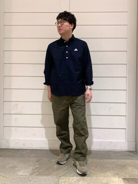 GLOSTER stylingさん(メンズ・170cm)の冬コーディネート