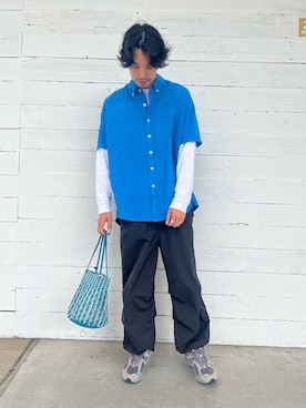 GLOSTER stylingさん（メンズ・183cm）の夏コーディネート