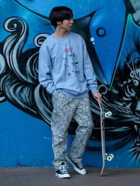 GLOSTER stylingさん（メンズ・170cm）の冬コーディネート