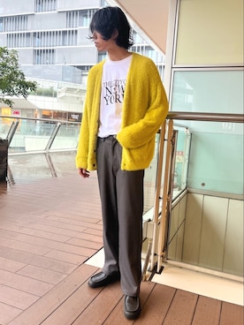 GLOSTER stylingさん（メンズ・183cm）の秋コーディネート