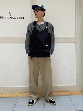 GLOSTER stylingさん（メンズ・173cm）の春コーディネート