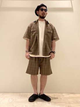 GLOSTER stylingさん（メンズ・175cm）の夏コーディネート