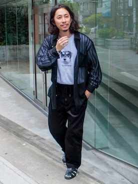 GLOSTER stylingさん（メンズ・173cm）の夏コーディネート