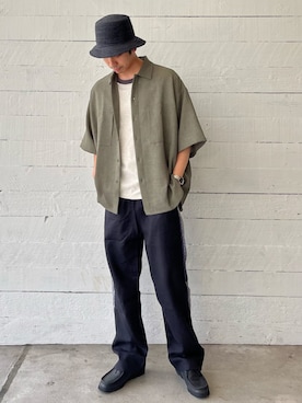 GLOSTER stylingさん（メンズ・183cm）の夏コーディネート