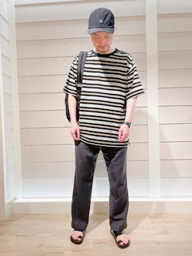 GLOSTER stylingさん（メンズ・167cm）の夏コーディネート