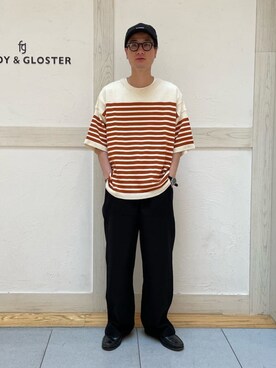 GLOSTER stylingさん（メンズ・173cm）の夏コーディネート