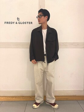 GLOSTER stylingさん（メンズ・173cm）の秋コーディネート