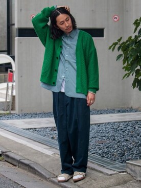 GLOSTER stylingさん（メンズ・173cm）の夏コーディネート