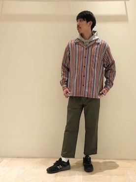 GLOSTER stylingさん（メンズ・183cm）の冬コーディネート