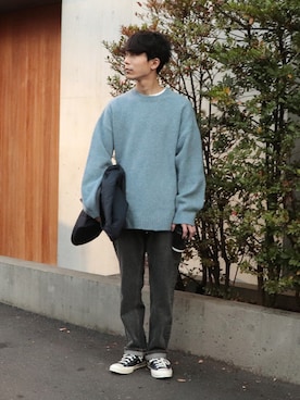 GLOSTER stylingさん（メンズ・170cm）の冬コーディネート