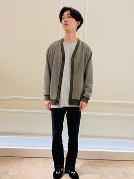 GLOSTER stylingさん(メンズ・175cm)の冬コーディネート