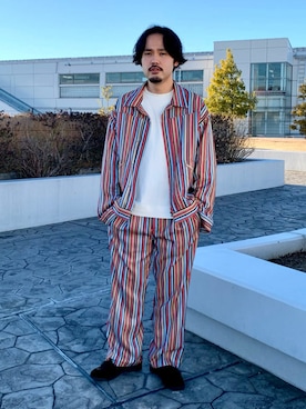 GLOSTER stylingさん（メンズ・165cm）の冬コーディネート