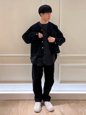 「SMITH'S（スミス）のアイテム（ジャケット/アウター）」を使った、GLOSTER stylingさん（メンズ・170cm）の冬コーディネート
