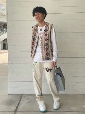 GLOSTER stylingさん（メンズ・182cm）の春コーディネート