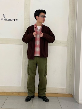 GLOSTER stylingさん（メンズ・173cm）の春コーディネート