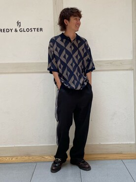 GLOSTER stylingさん(メンズ・174cm)の夏コーディネート