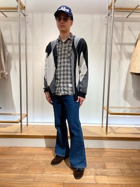 GLOSTER stylingさん（メンズ・171cm）の冬コーディネート