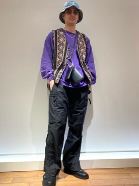 GLOSTER stylingさん（メンズ・171cm）の春コーディネート