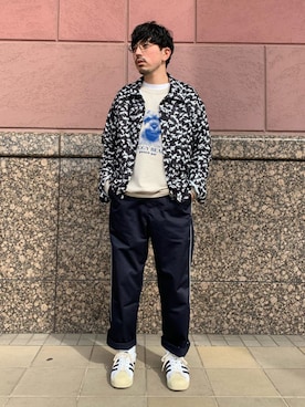 GLOSTER stylingさん(メンズ・171cm)の冬コーディネート