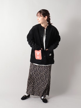「FREDY MAC（フレディーマック）のアイテム（ジャケット/アウター）」を使った、GLOSTER stylingさん（レディース・160cm）の夏コーディネート