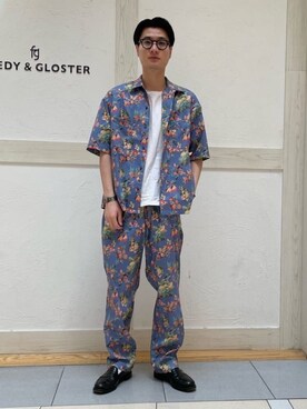 GLOSTER stylingさん(メンズ・173cm)の春コーディネート