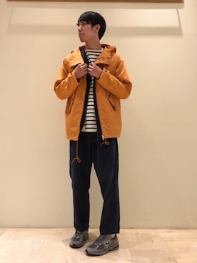 GLOSTER stylingさん(メンズ・183cm)の冬コーディネート