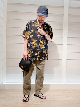 GLOSTER stylingさん（メンズ・167cm）の夏コーディネート