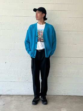 GLOSTER stylingさん(メンズ・183cm)の夏コーディネート