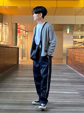 GLOSTER stylingさん(メンズ・170cm)の冬コーディネート