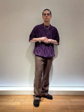 GLOSTER stylingさん(メンズ・171cm)の夏コーディネート