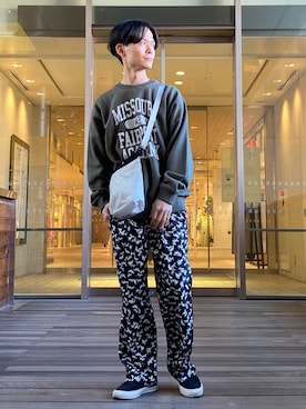 GLOSTER stylingさん（メンズ・170cm）の冬コーディネート