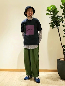 GLOSTER stylingさん（メンズ・175cm）の春コーディネート