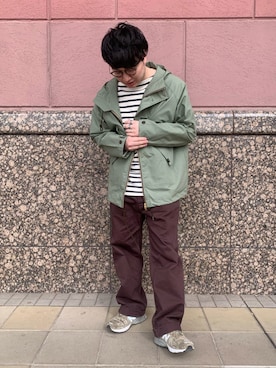 GLOSTER stylingさん(メンズ・170cm)の冬コーディネート