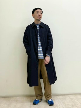 「halo commodity（ハロ　コモディティー）のアイテム（ニットキャップ/ビーニー）」を使った、GLOSTER stylingさん（メンズ・176cm）の秋コーディネート