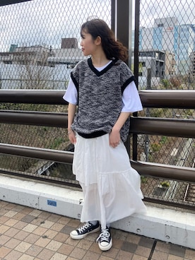 GLOSTER stylingさん（レディース・157cm）の春コーディネート