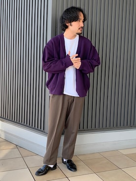 GLOSTER stylingさん(メンズ・165cm)の秋コーディネート