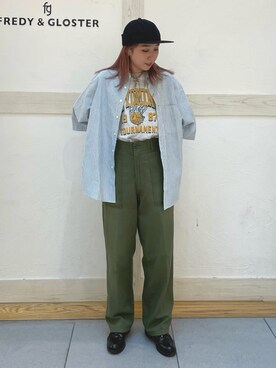 GLOSTER stylingさん（レディース・156cm）の春コーディネート